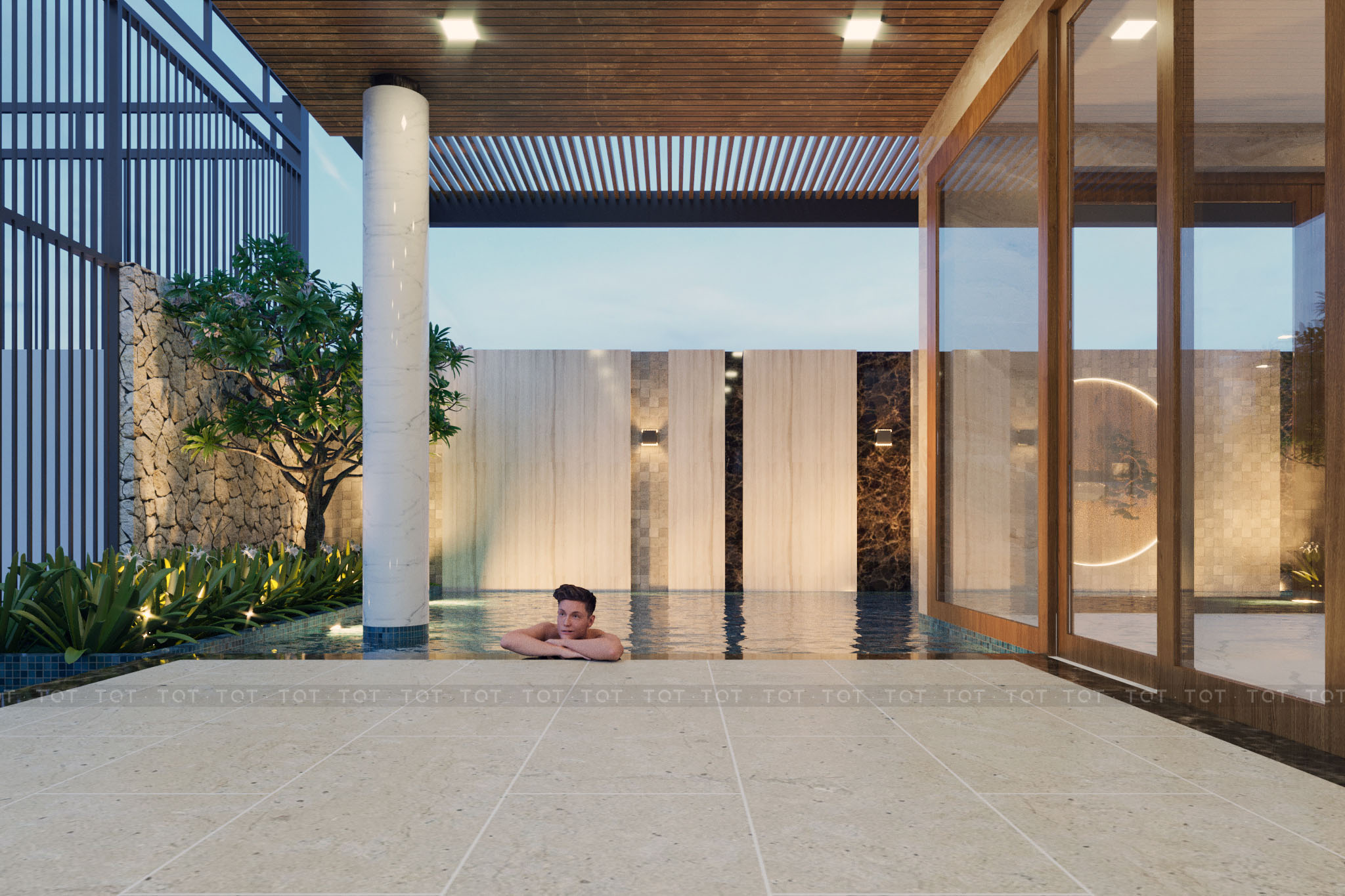 Kiến trúc TQT chuyên thiết kế kiến trúc nội thất và xây nhà trọn gói cho các công trình nhà phố, biệt thự