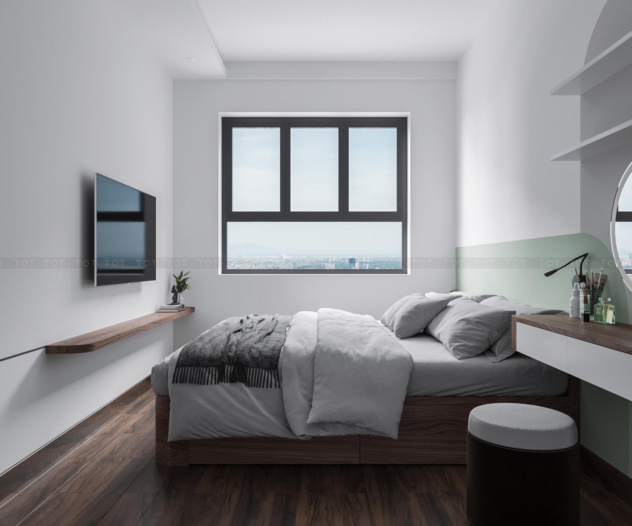 Kiến trúc TQT chuyên thiết kế kiến trúc nội thất và xây nhà trọn gói cho các công trình nhà phố, biệt thự