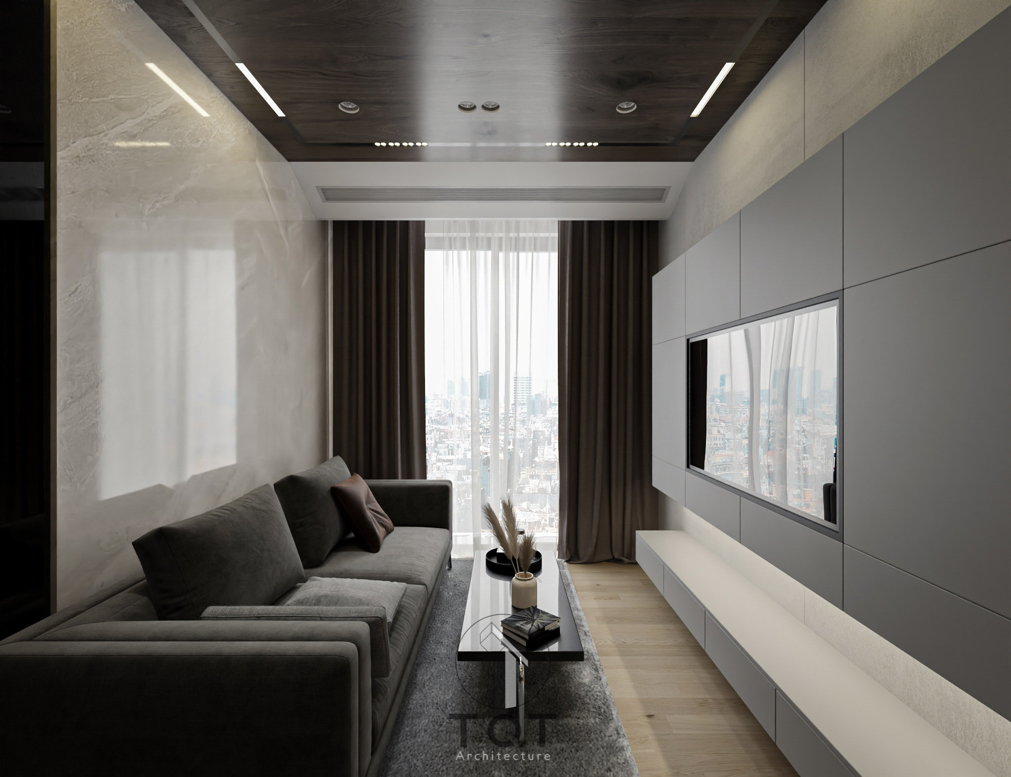 Kiến trúc TQT chuyên thiết kế kiến trúc nội thất và xây nhà trọn gói cho các công trình nhà phố, biệt thự