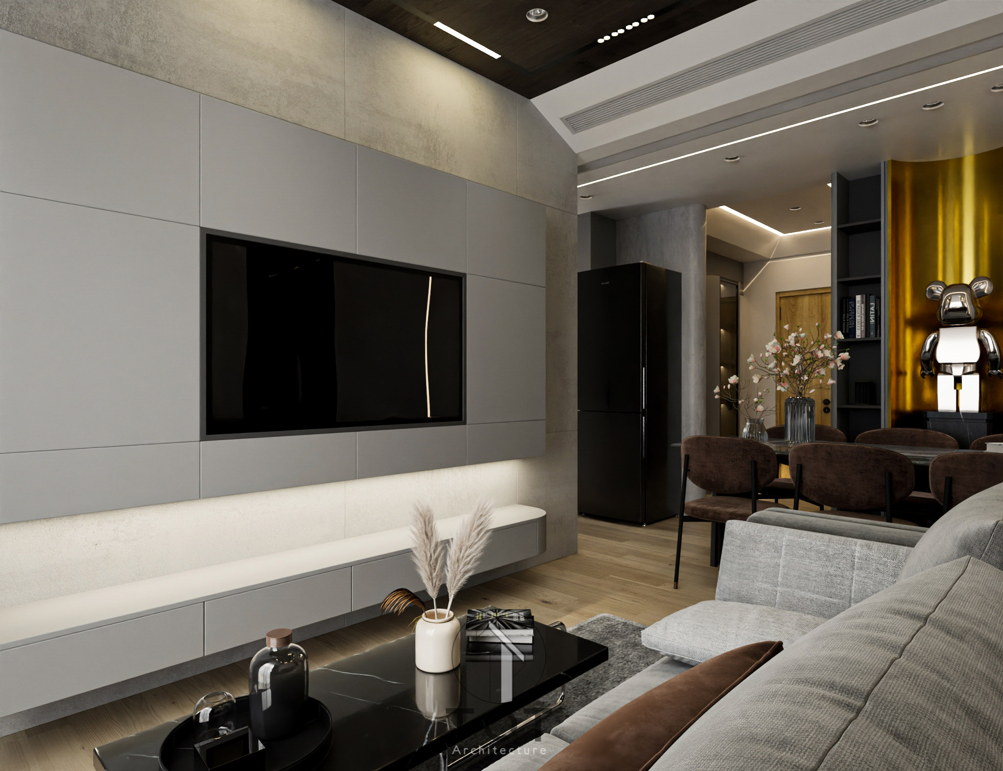 Kiến trúc TQT chuyên thiết kế kiến trúc nội thất và xây nhà trọn gói cho các công trình nhà phố, biệt thự