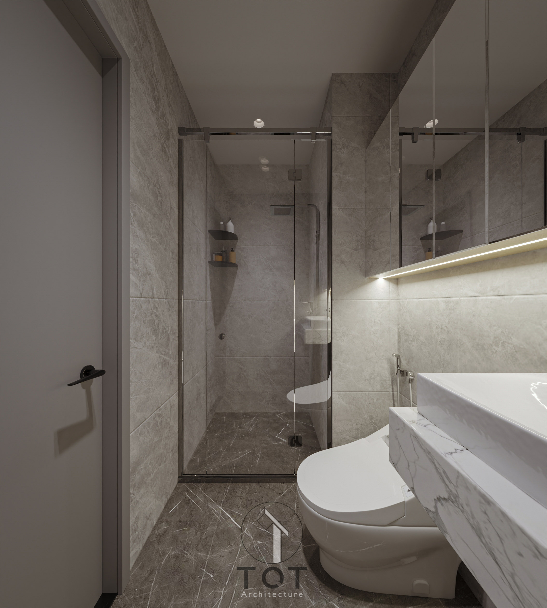 Kiến trúc TQT chuyên thiết kế kiến trúc nội thất và xây nhà trọn gói cho các công trình nhà phố, biệt thự