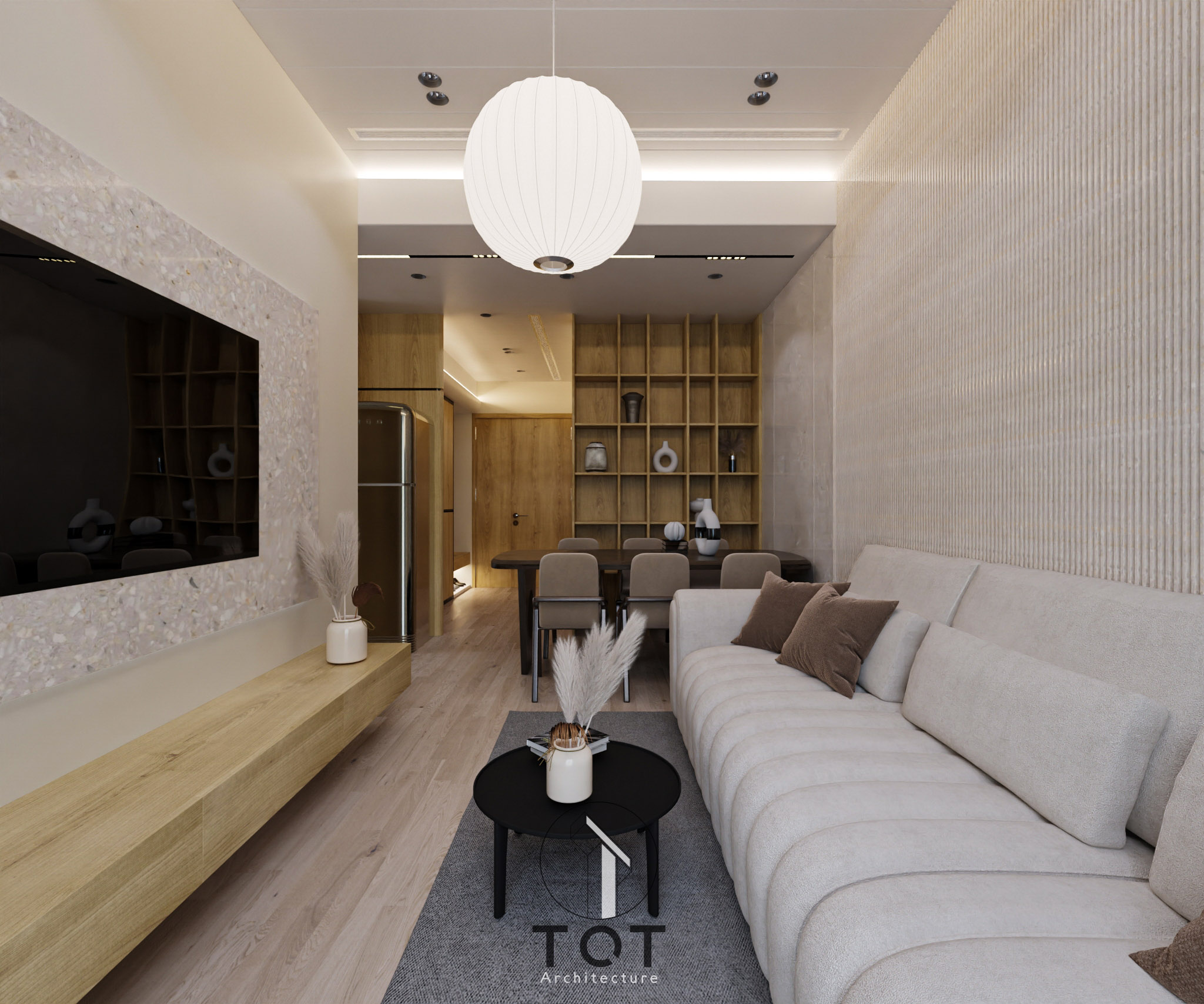 Kiến trúc TQT chuyên thiết kế kiến trúc nội thất và xây nhà trọn gói cho các công trình nhà phố, biệt thự