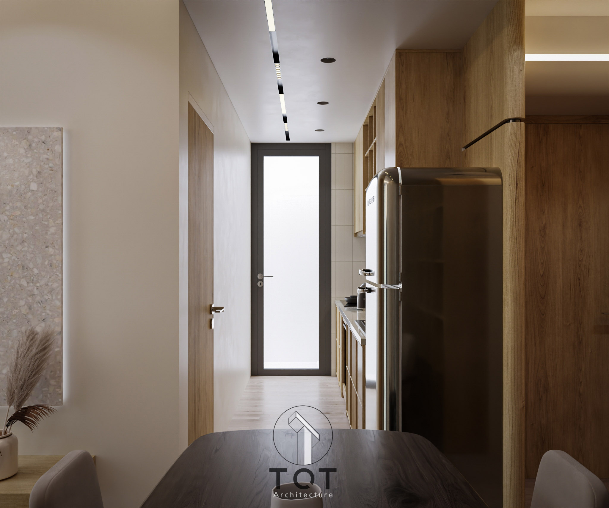 Kiến trúc TQT chuyên thiết kế kiến trúc nội thất và xây nhà trọn gói cho các công trình nhà phố, biệt thự