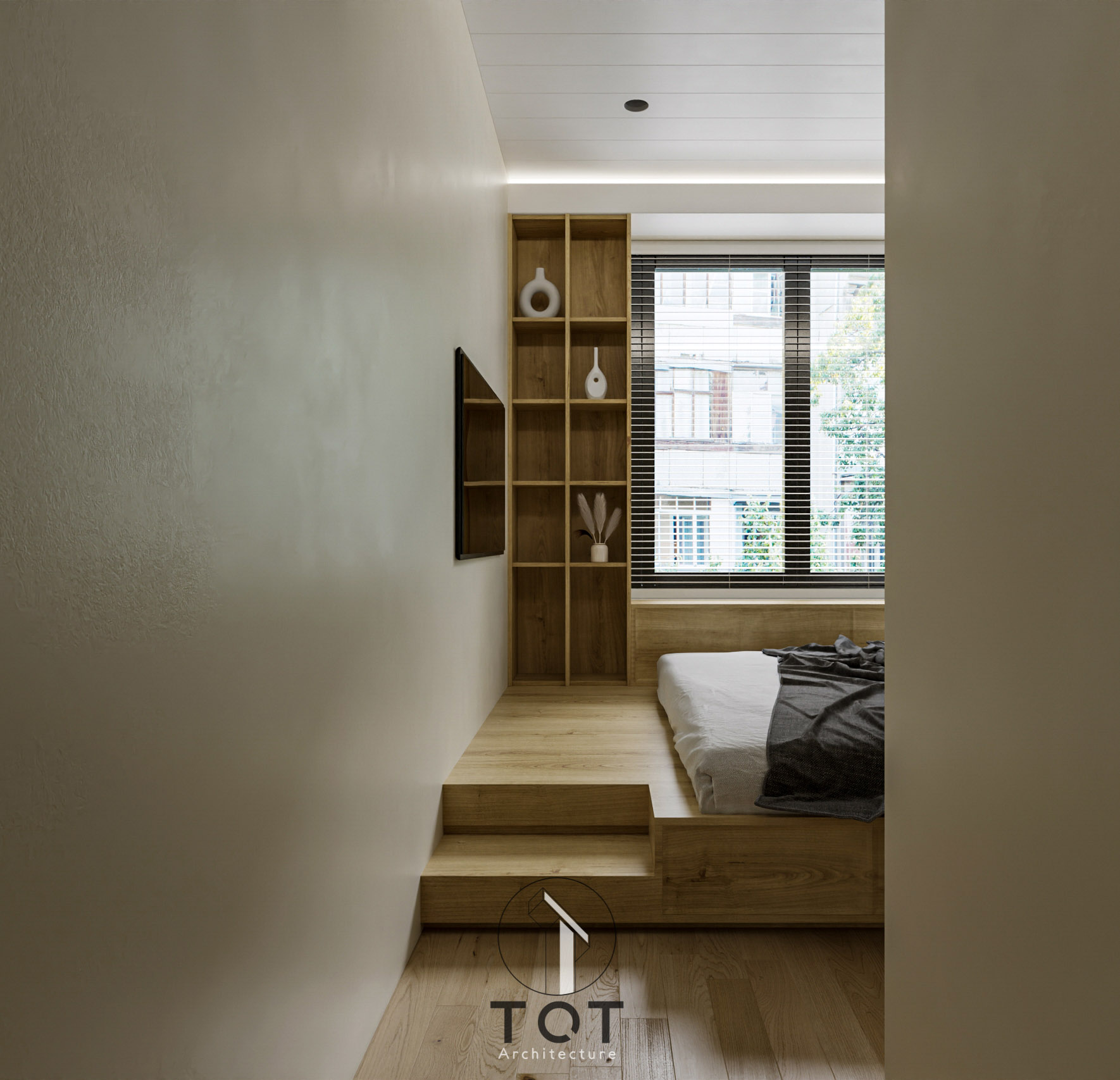 Kiến trúc TQT chuyên thiết kế kiến trúc nội thất và xây nhà trọn gói cho các công trình nhà phố, biệt thự