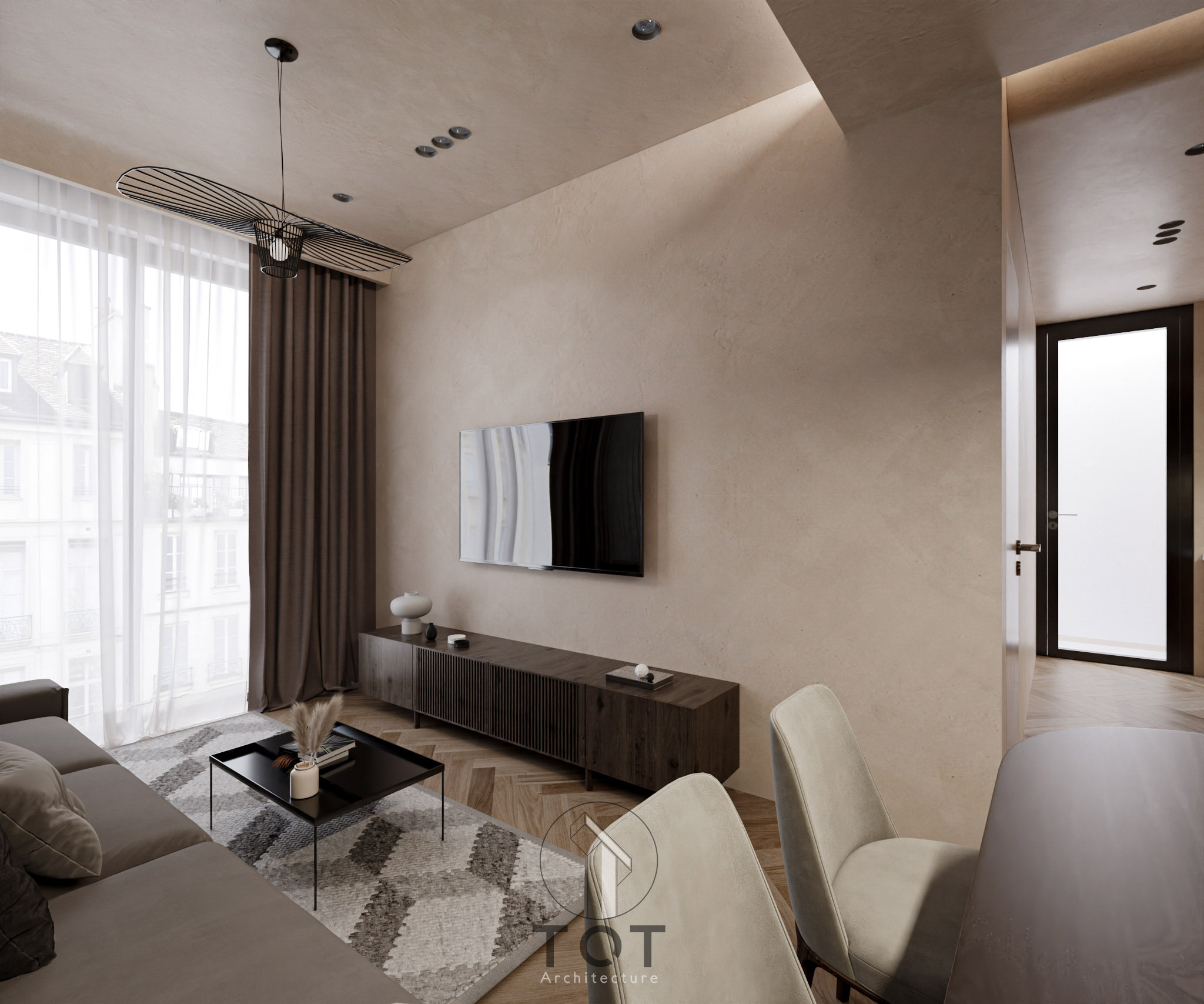 Kiến trúc TQT chuyên thiết kế kiến trúc nội thất và xây nhà trọn gói cho các công trình nhà phố, biệt thự