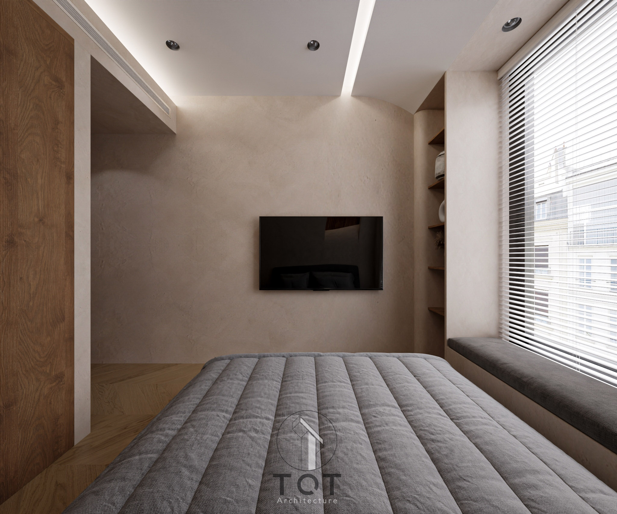 Kiến trúc TQT chuyên thiết kế kiến trúc nội thất và xây nhà trọn gói cho các công trình nhà phố, biệt thự