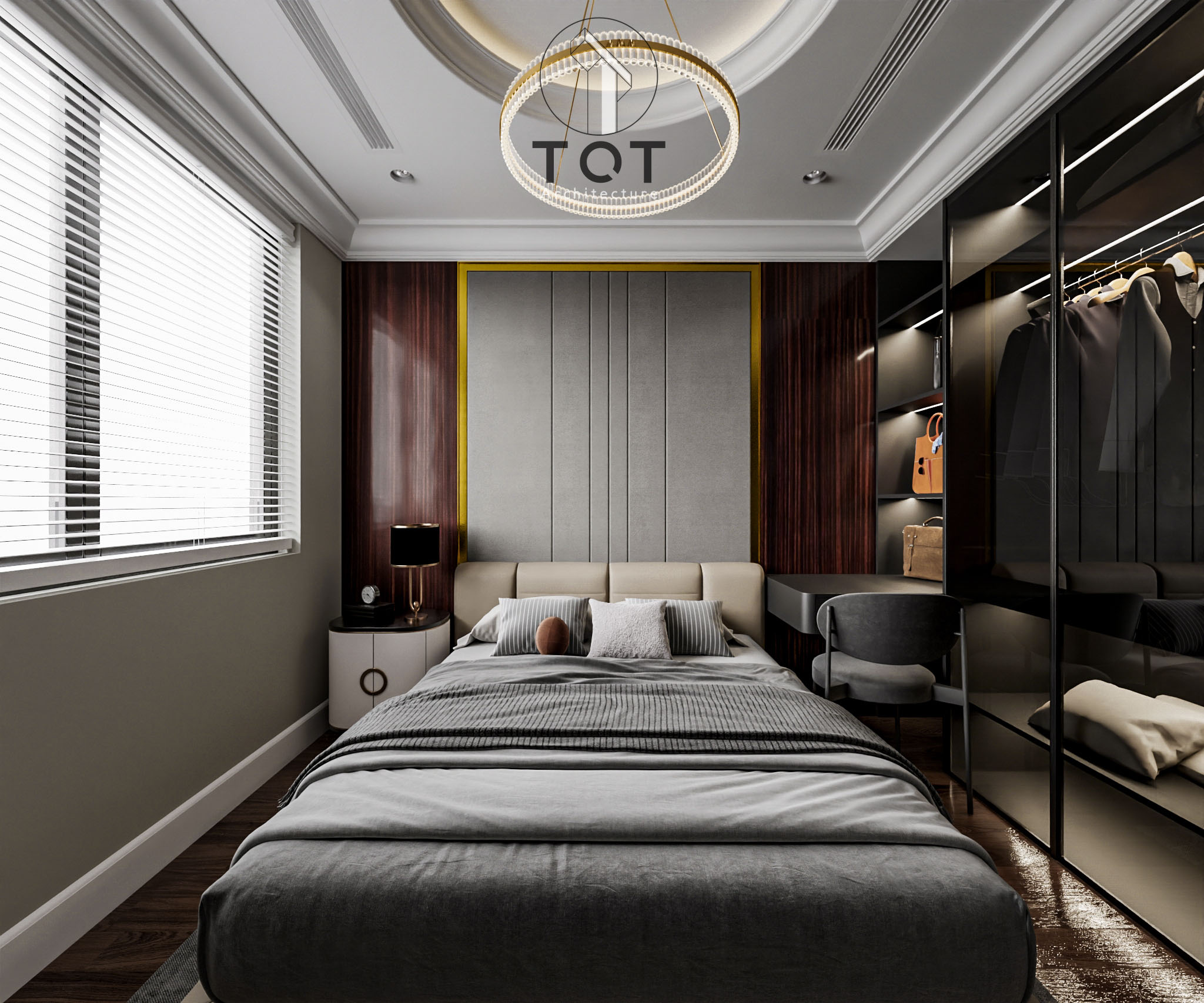 Kiến trúc TQT chuyên thiết kế kiến trúc nội thất và xây nhà trọn gói cho các công trình nhà phố, biệt thự