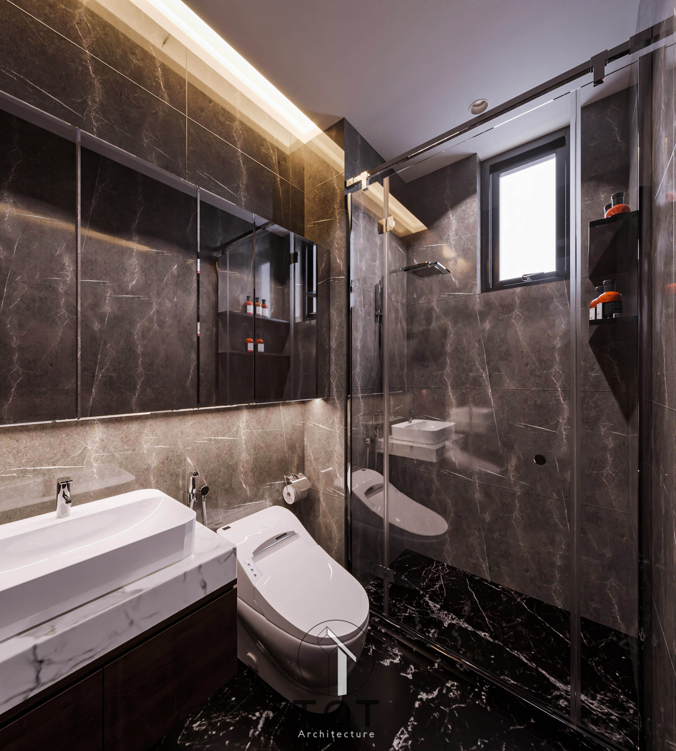 Kiến trúc TQT chuyên thiết kế kiến trúc nội thất và xây nhà trọn gói cho các công trình nhà phố, biệt thự