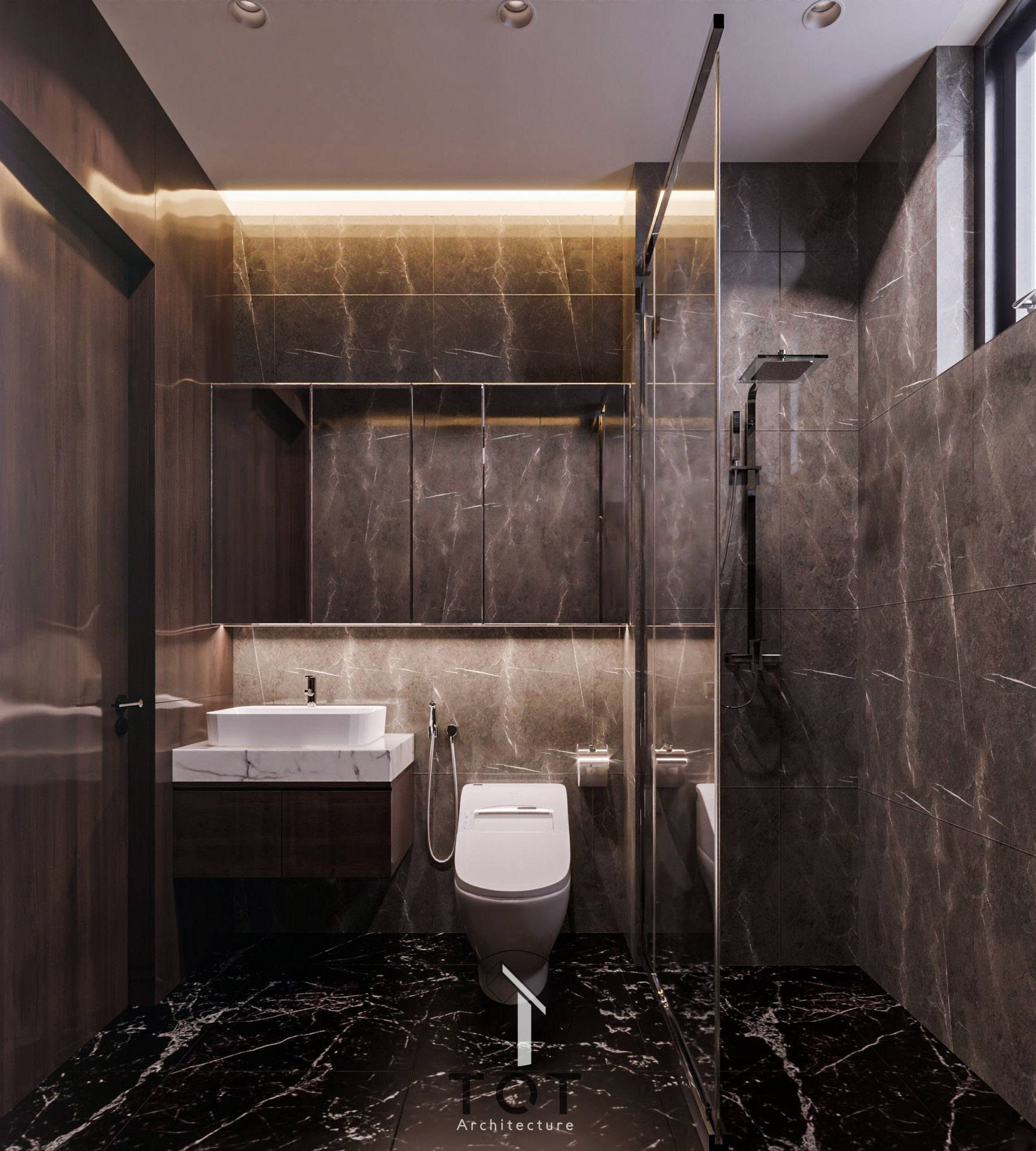 Kiến trúc TQT chuyên thiết kế kiến trúc nội thất và xây nhà trọn gói cho các công trình nhà phố, biệt thự