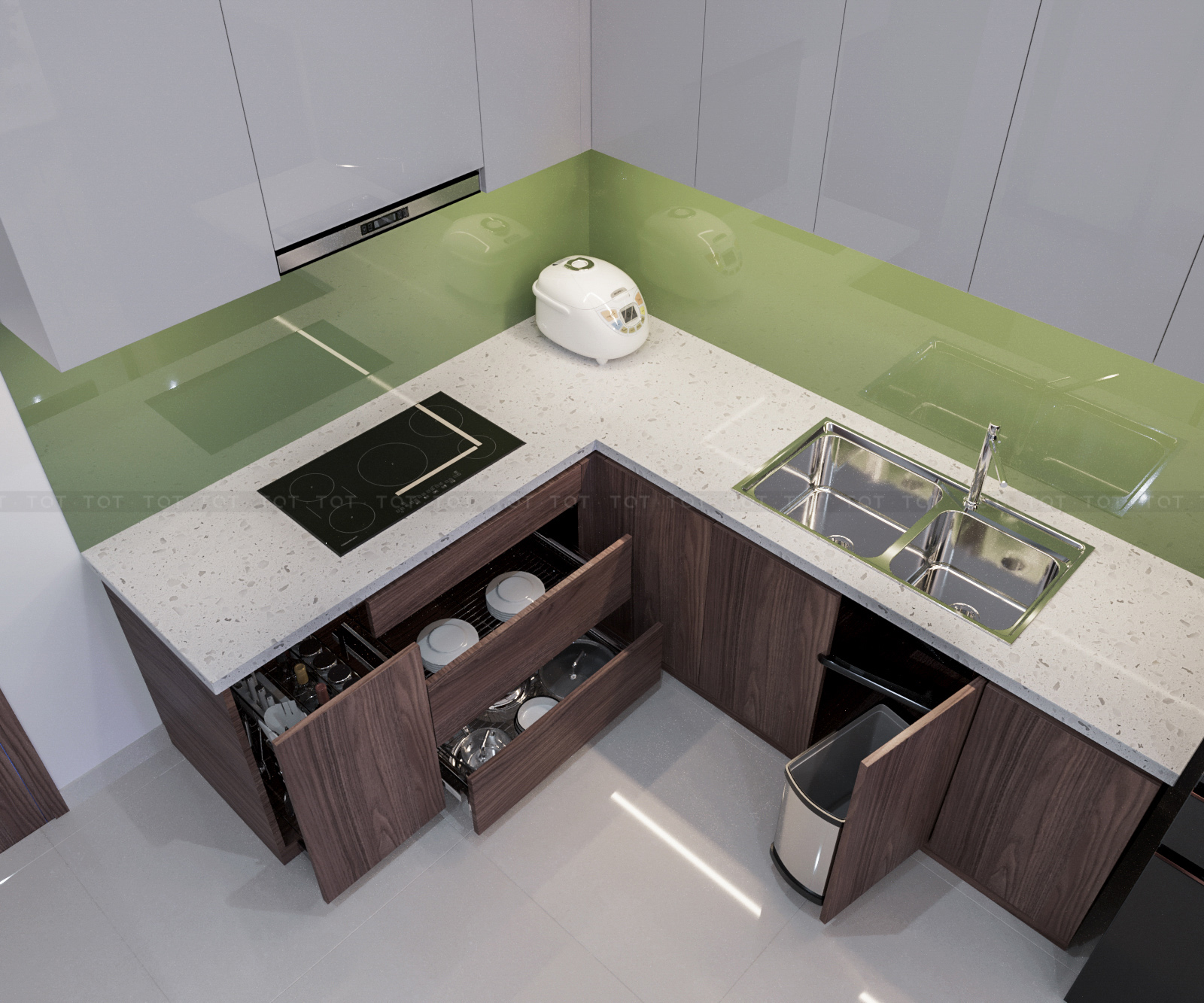 Kiến trúc TQT chuyên thiết kế kiến trúc nội thất và xây nhà trọn gói cho các công trình nhà phố, biệt thự