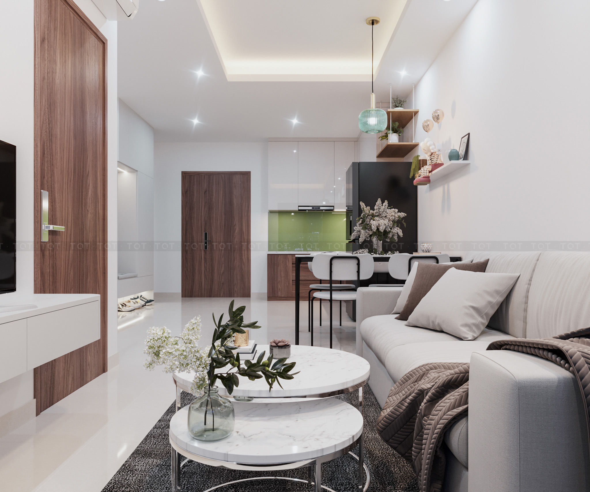 Kiến trúc TQT chuyên thiết kế kiến trúc nội thất và xây nhà trọn gói cho các công trình nhà phố, biệt thự