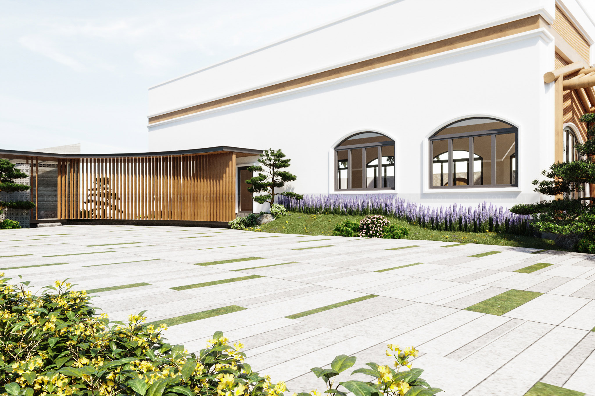 Kiến trúc TQT chuyên thiết kế kiến trúc nội thất và xây nhà trọn gói cho các công trình nhà phố, biệt thự
