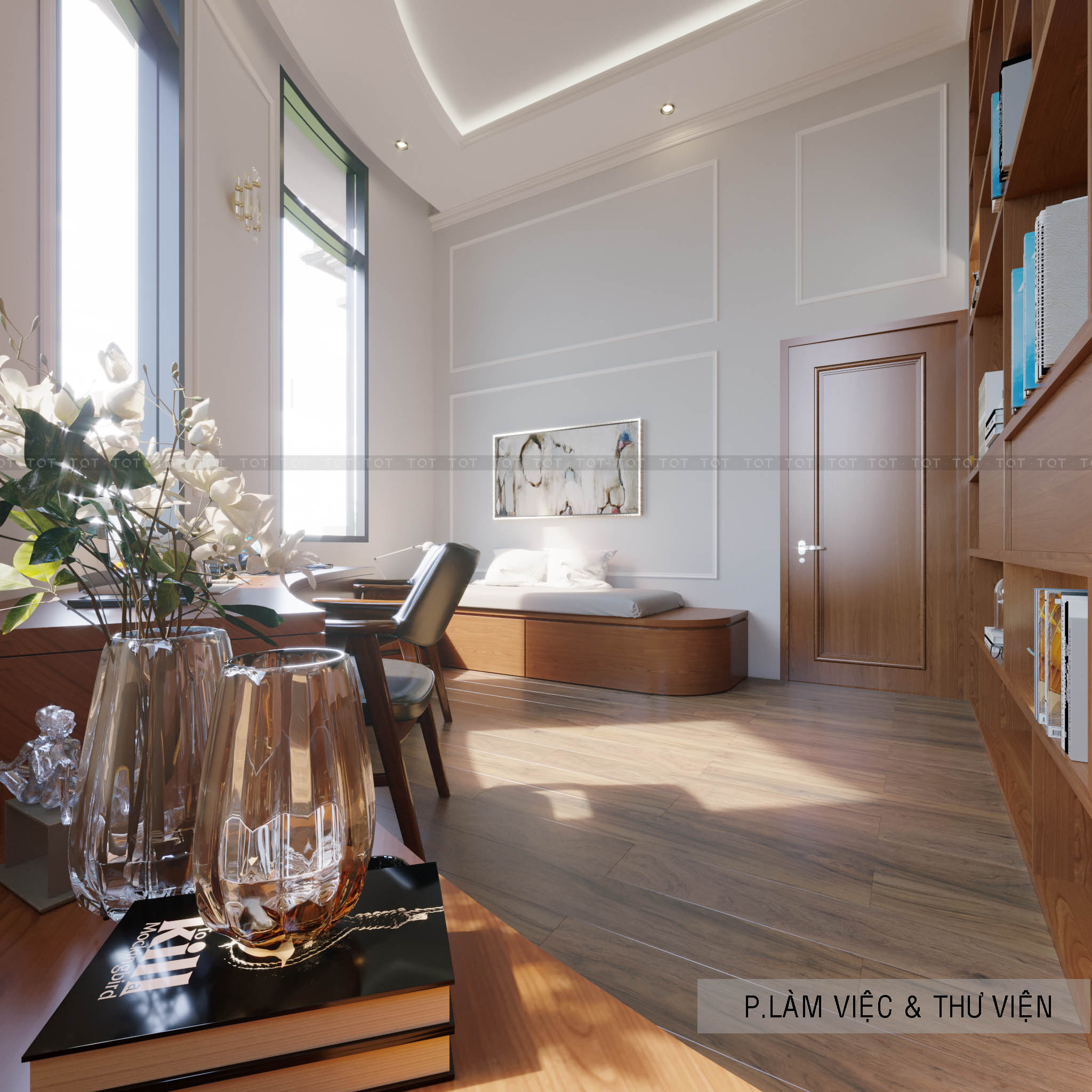 Kiến trúc TQT chuyên thiết kế kiến trúc nội thất và xây nhà trọn gói cho các công trình nhà phố, biệt thự