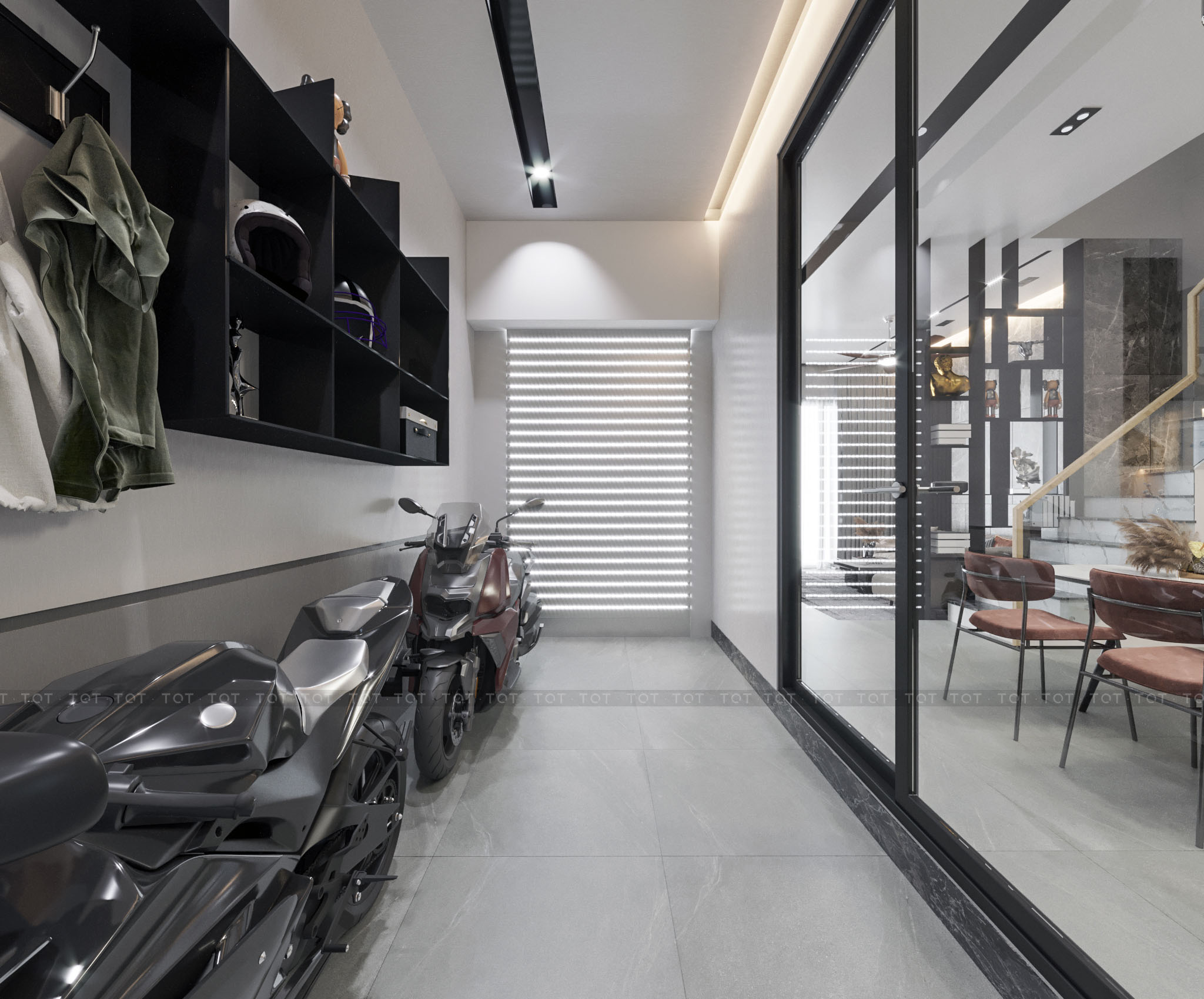 Kiến trúc TQT chuyên thiết kế kiến trúc nội thất và xây nhà trọn gói cho các công trình nhà phố, biệt thự