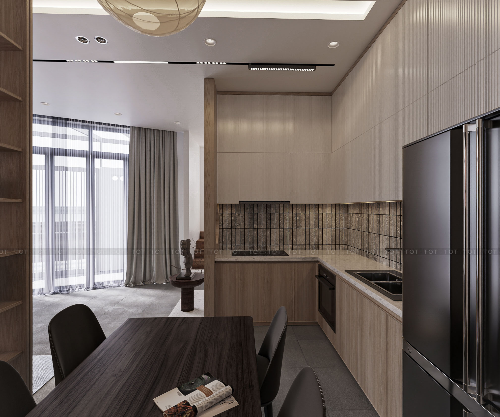 Kiến trúc TQT chuyên thiết kế kiến trúc nội thất và xây nhà trọn gói cho các công trình nhà phố, biệt thự