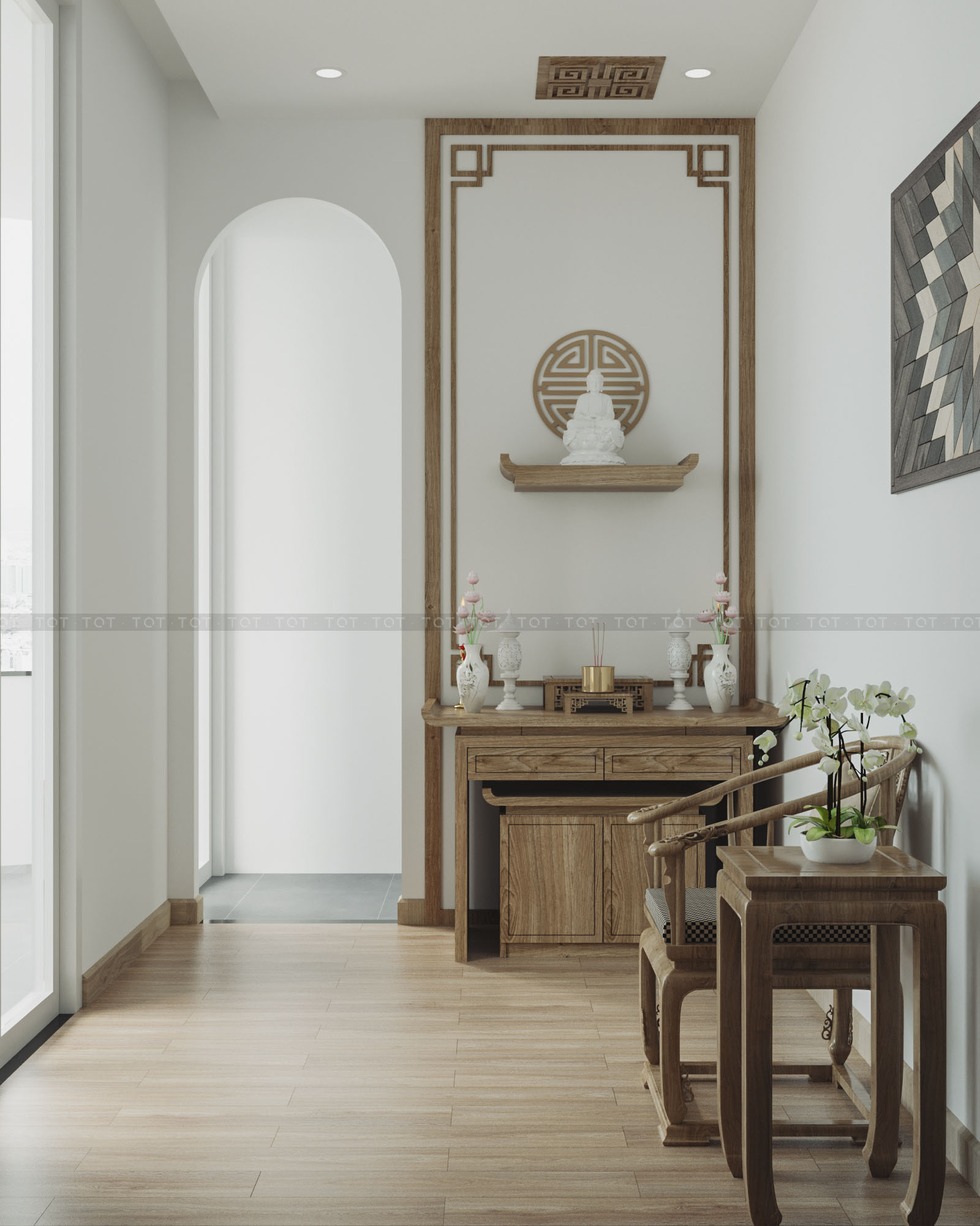 Kiến trúc TQT chuyên thiết kế kiến trúc nội thất và xây nhà trọn gói cho các công trình nhà phố, biệt thự