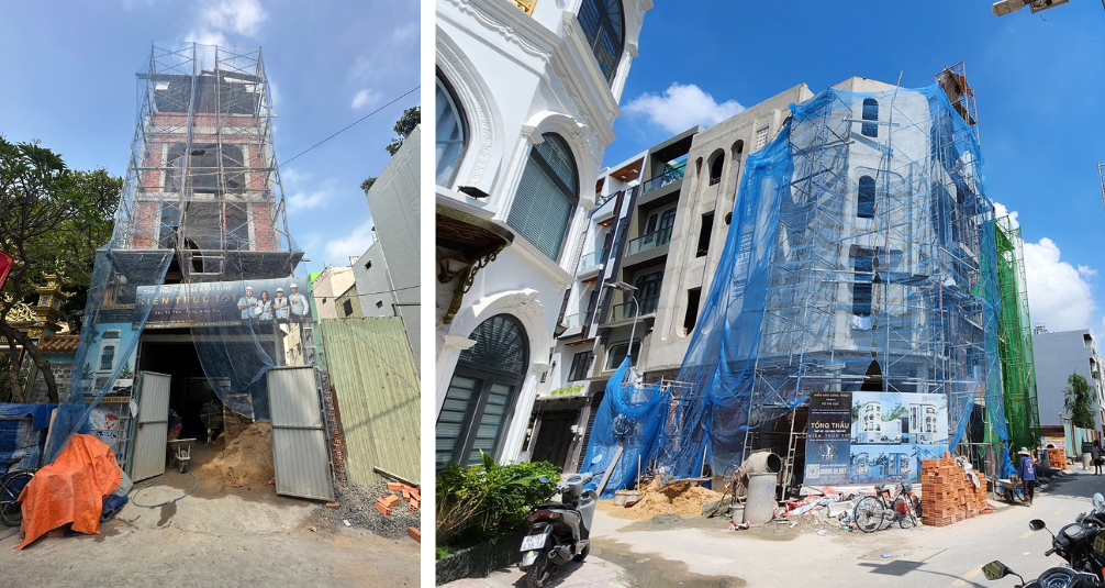 Kiến trúc TQT chuyên thiết kế kiến trúc nội thất và xây nhà trọn gói cho các công trình nhà phố, biệt thự