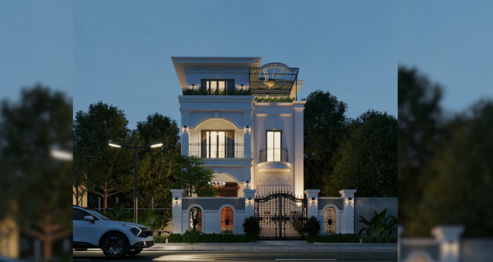 Kiến trúc TQT chuyên thiết kế kiến trúc nội thất và xây nhà trọn gói cho các công trình nhà phố, biệt thự