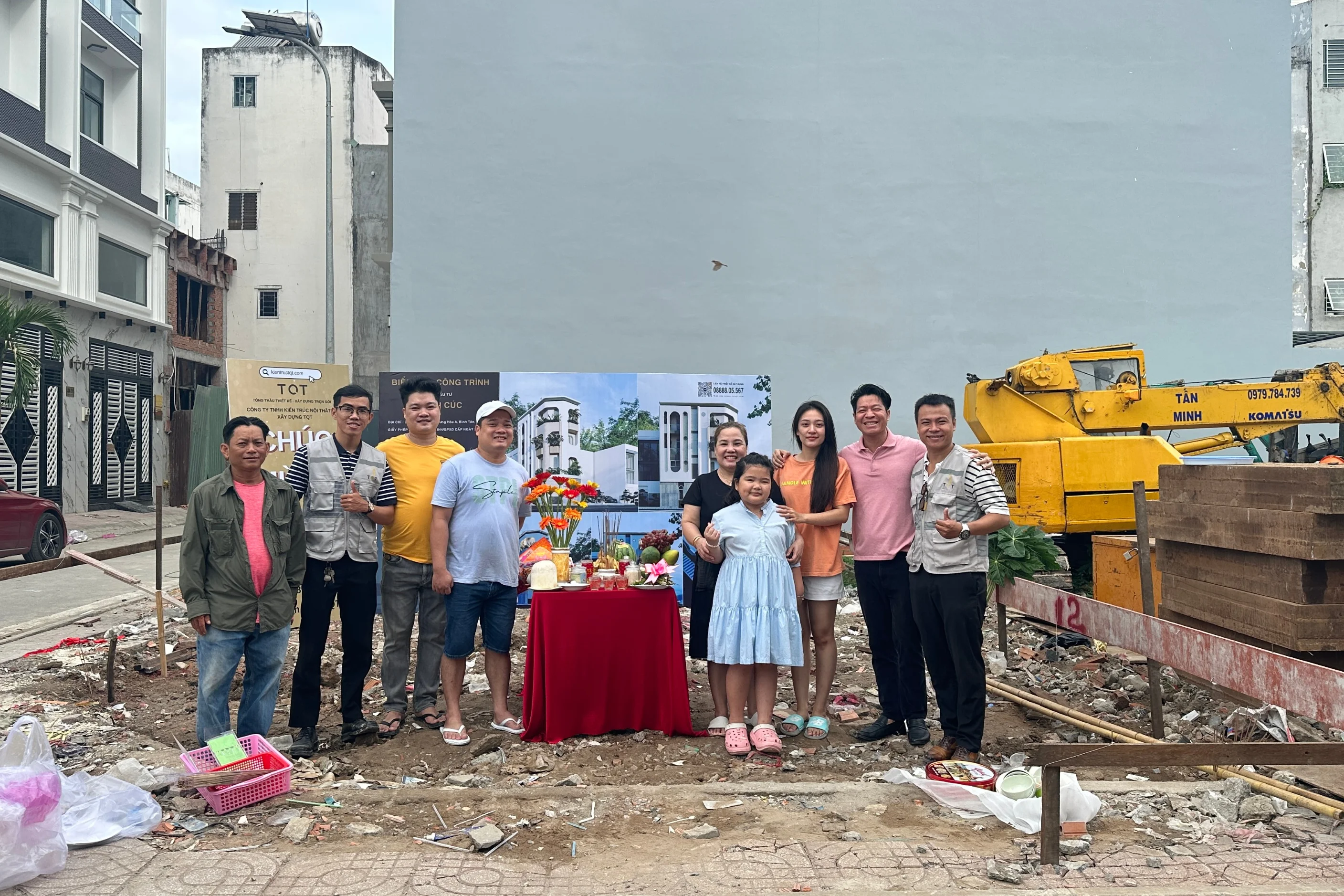 Kiến trúc TQT chuyên thiết kế kiến trúc nội thất và xây nhà trọn gói cho các công trình nhà phố, biệt thự