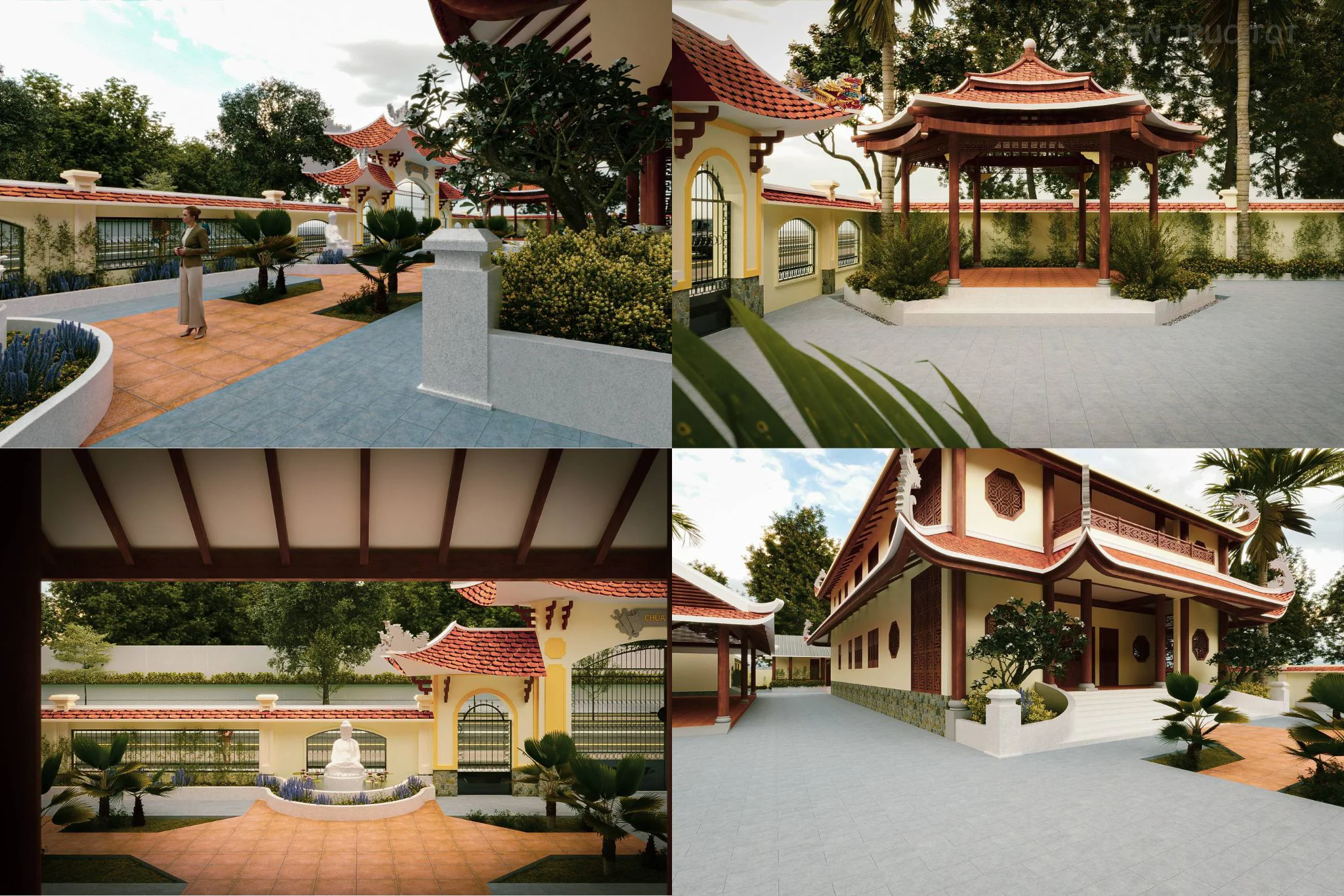 Kiến trúc TQT chuyên thiết kế kiến trúc nội thất và xây nhà trọn gói cho các công trình nhà phố, biệt thự