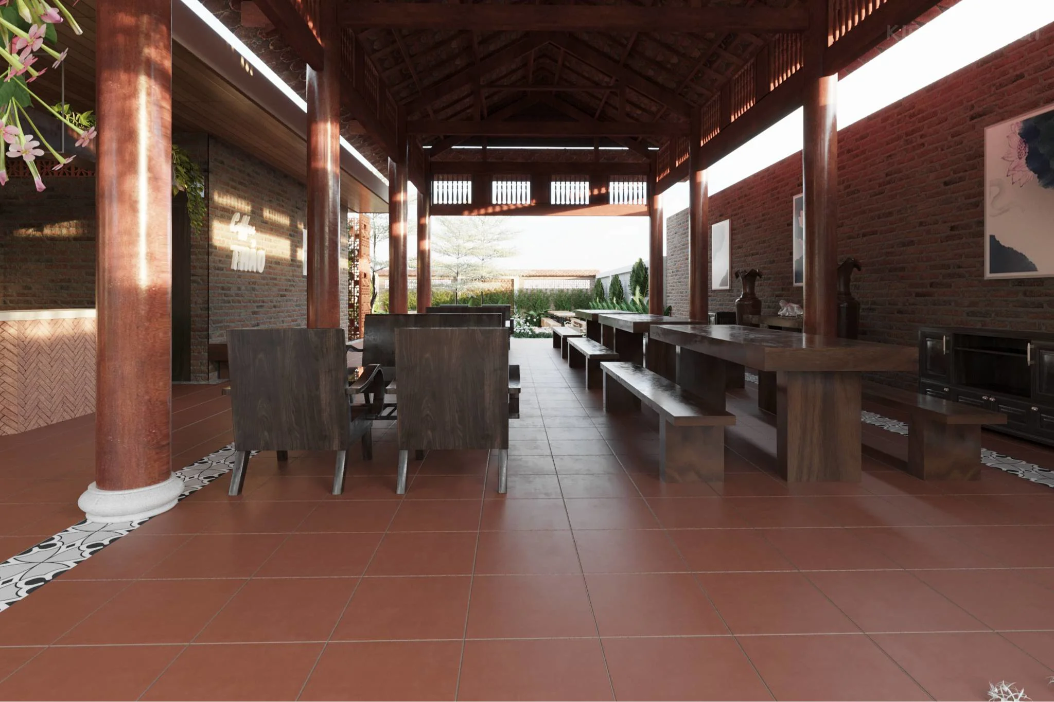 Kiến trúc TQT chuyên thiết kế kiến trúc nội thất và xây nhà trọn gói cho các công trình nhà phố, biệt thự