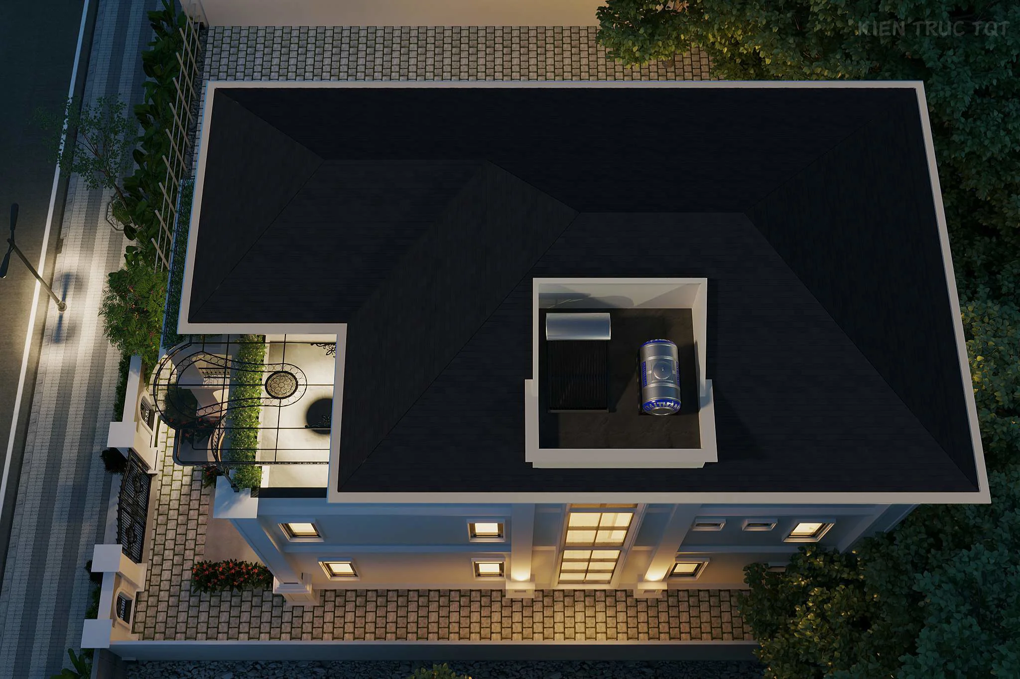 Kiến trúc TQT chuyên thiết kế kiến trúc nội thất và xây nhà trọn gói cho các công trình nhà phố, biệt thự