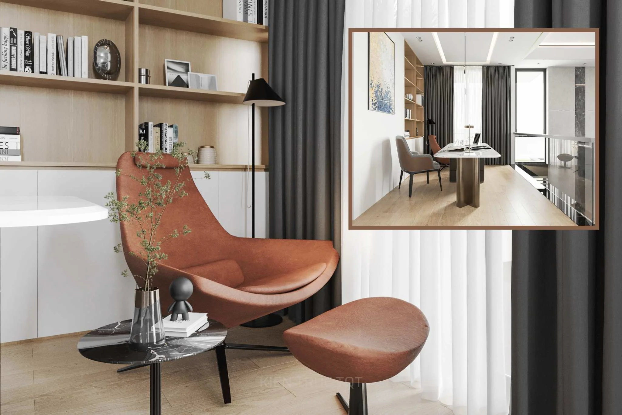 Kiến trúc TQT chuyên thiết kế kiến trúc nội thất và xây nhà trọn gói cho các công trình nhà phố, biệt thự