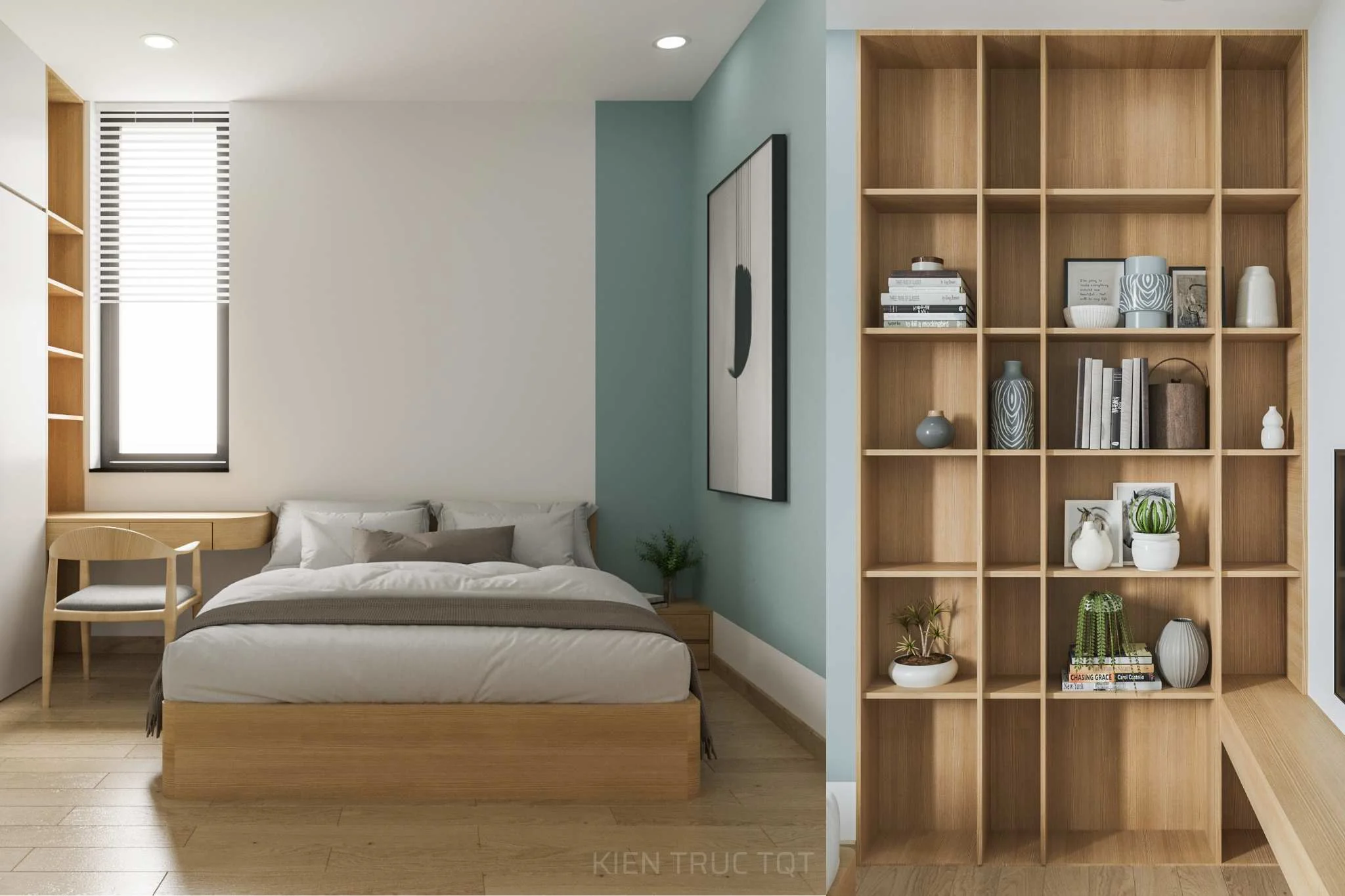 Kiến trúc TQT chuyên thiết kế kiến trúc nội thất và xây nhà trọn gói cho các công trình nhà phố, biệt thự